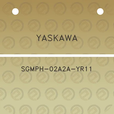 yaskawa-sgmph-02a2a-yr11