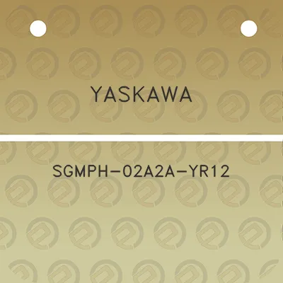 yaskawa-sgmph-02a2a-yr12