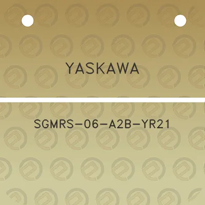 yaskawa-sgmrs-06-a2b-yr21