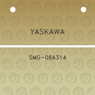 yaskawa-smg-08a314