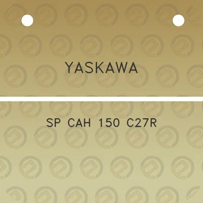 yaskawa-sp-cah-150-c27r