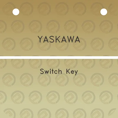 yaskawa-switch-key