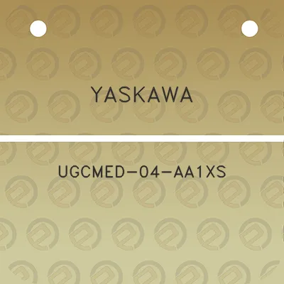 yaskawa-ugcmed-04-aa1xs