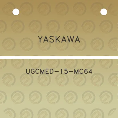 yaskawa-ugcmed-15-mc64