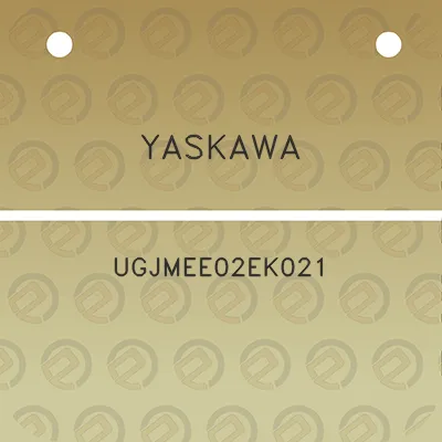 yaskawa-ugjmee02ek021