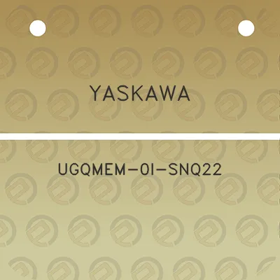 yaskawa-ugqmem-0i-snq22