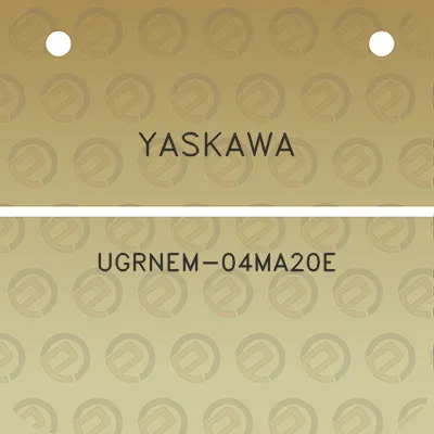 yaskawa-ugrnem-04ma20e