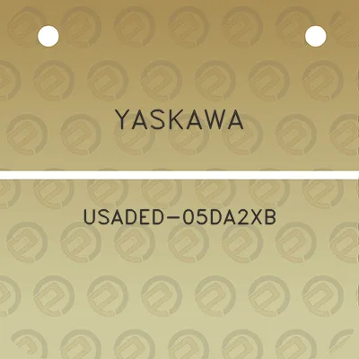 yaskawa-usaded-05da2xb