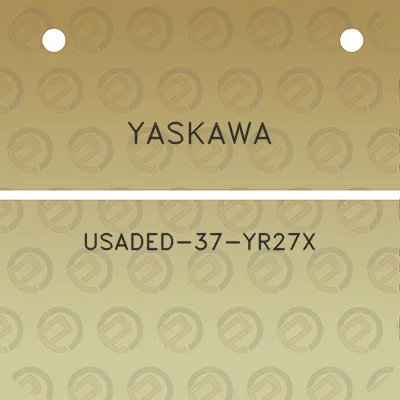 yaskawa-usaded-37-yr27x