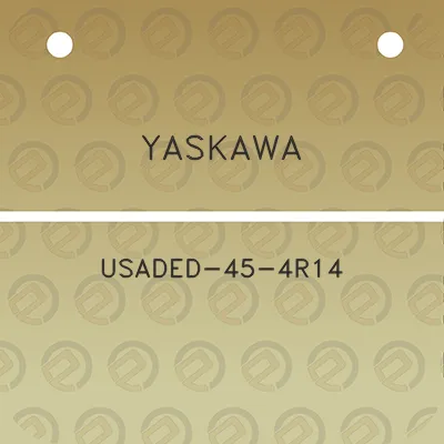 yaskawa-usaded-45-4r14