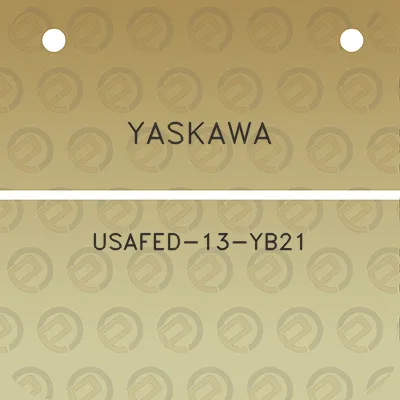 yaskawa-usafed-13-yb21