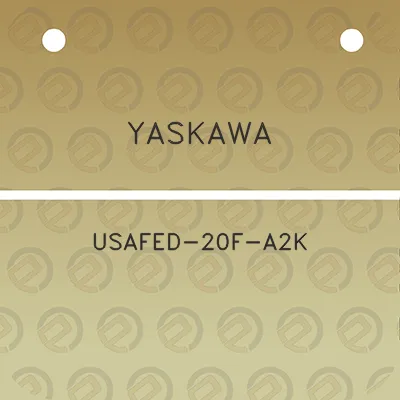 yaskawa-usafed-20f-a2k