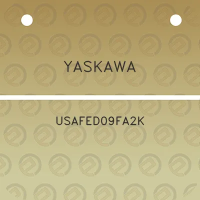 yaskawa-usafed09fa2k