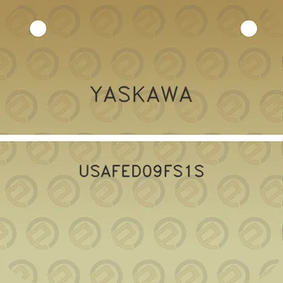 yaskawa-usafed09fs1s