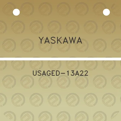 yaskawa-usaged-13a22