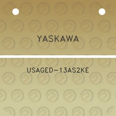 yaskawa-usaged-13as2ke