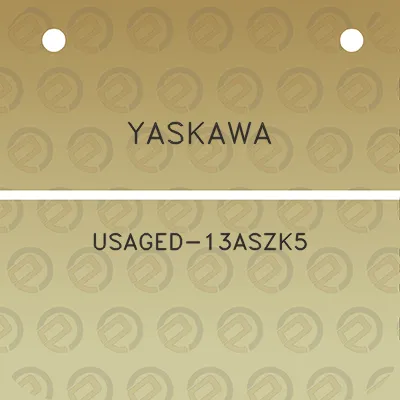 yaskawa-usaged-13aszk5