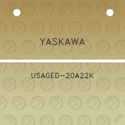 yaskawa-usaged-20a22k