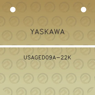 yaskawa-usaged09a-22k