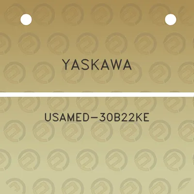 yaskawa-usamed-30b22ke