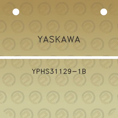 yaskawa-yphs31129-1b