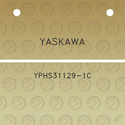 yaskawa-yphs31129-1c