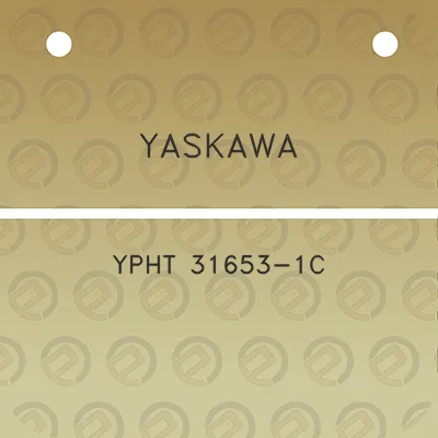 yaskawa-ypht-31653-1c