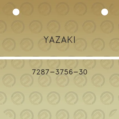 yazaki-7287-3756-30