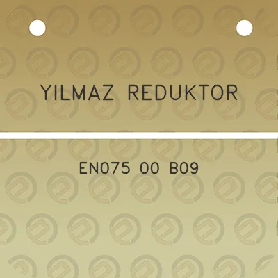 yilmaz-reduktor-en075-00-b09