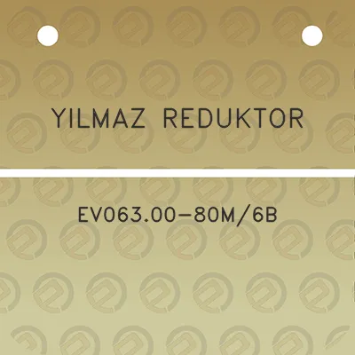 yilmaz-reduktor-ev06300-80m6b