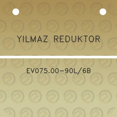 yilmaz-reduktor-ev07500-90l6b