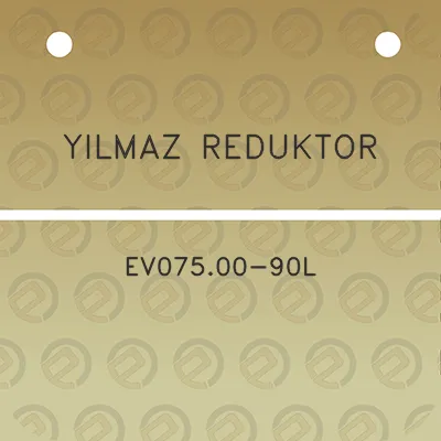 yilmaz-reduktor-ev07500-90l