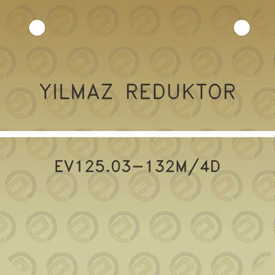 yilmaz-reduktor-ev12503-132m4d