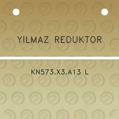 yilmaz-reduktor-kn573x3a13-l