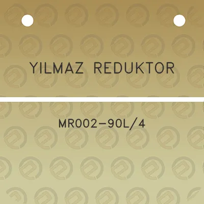 yilmaz-reduktor-mr002-90l4