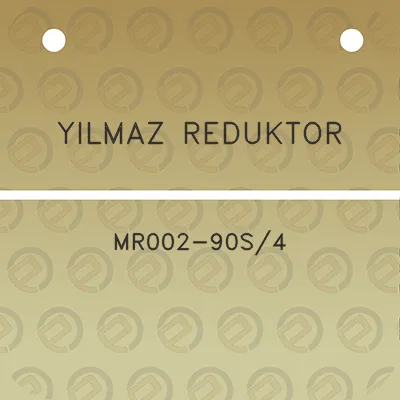 yilmaz-reduktor-mr002-90s4