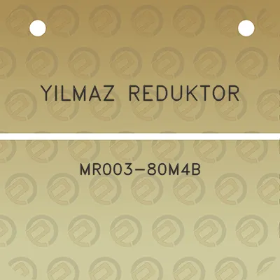 yilmaz-reduktor-mr003-80m4b