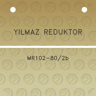 yilmaz-reduktor-mr102-802b