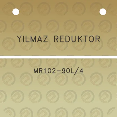 yilmaz-reduktor-mr102-90l4