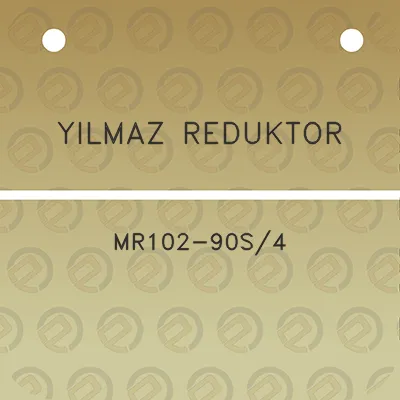 yilmaz-reduktor-mr102-90s4