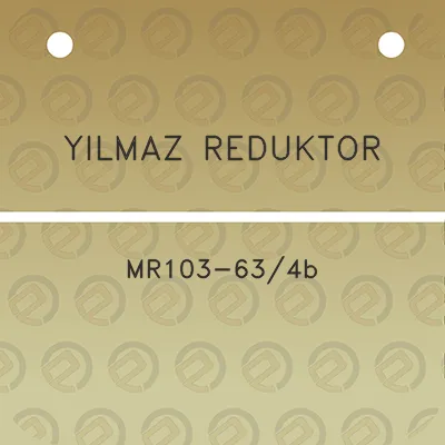 yilmaz-reduktor-mr103-634b