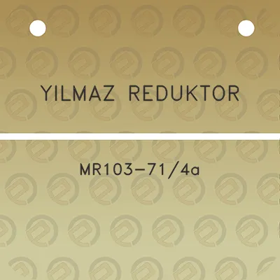 yilmaz-reduktor-mr103-714a