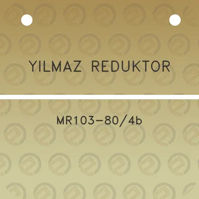 yilmaz-reduktor-mr103-804b