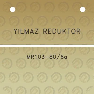 yilmaz-reduktor-mr103-806a