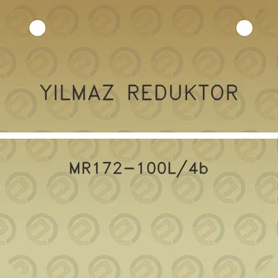 yilmaz-reduktor-mr172-100l4b