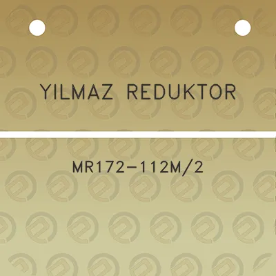 yilmaz-reduktor-mr172-112m2