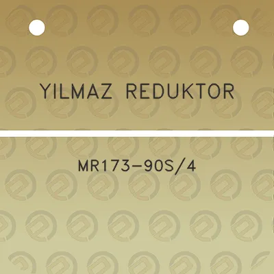 yilmaz-reduktor-mr173-90s4