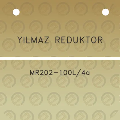 yilmaz-reduktor-mr202-100l4a