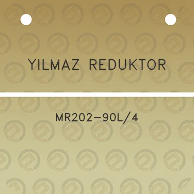 yilmaz-reduktor-mr202-90l4