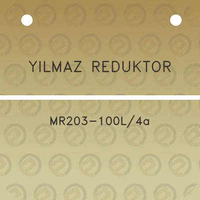 yilmaz-reduktor-mr203-100l4a